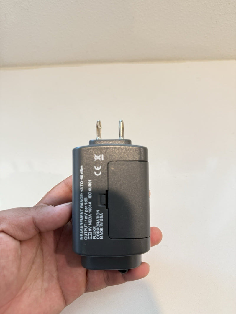 FLUKE NETWORKS DSP-FOM SM MM FIBER OPTIC POWER METER FOR DSP-4000 DSP-4300 FOM