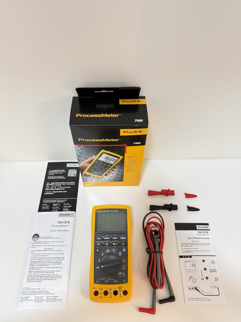 FLUKE 789 PROCESSMETER MFD 2025 CALIBRATED 2025