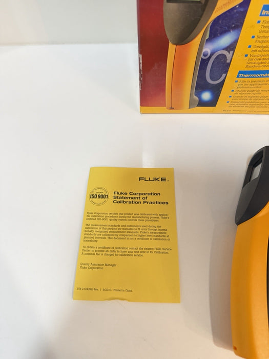 FLUKE 63 INFRARED THERMOMETER (NEW FACTORY SEALED) SHIPS FAST