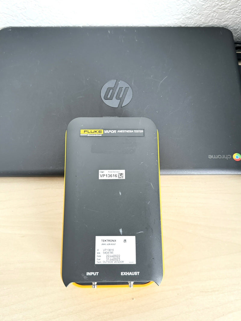 FLUKE BIOMEDICAL VAPOR ANESTHESIA TESTER CALIBRATED 2023 NO CABLE