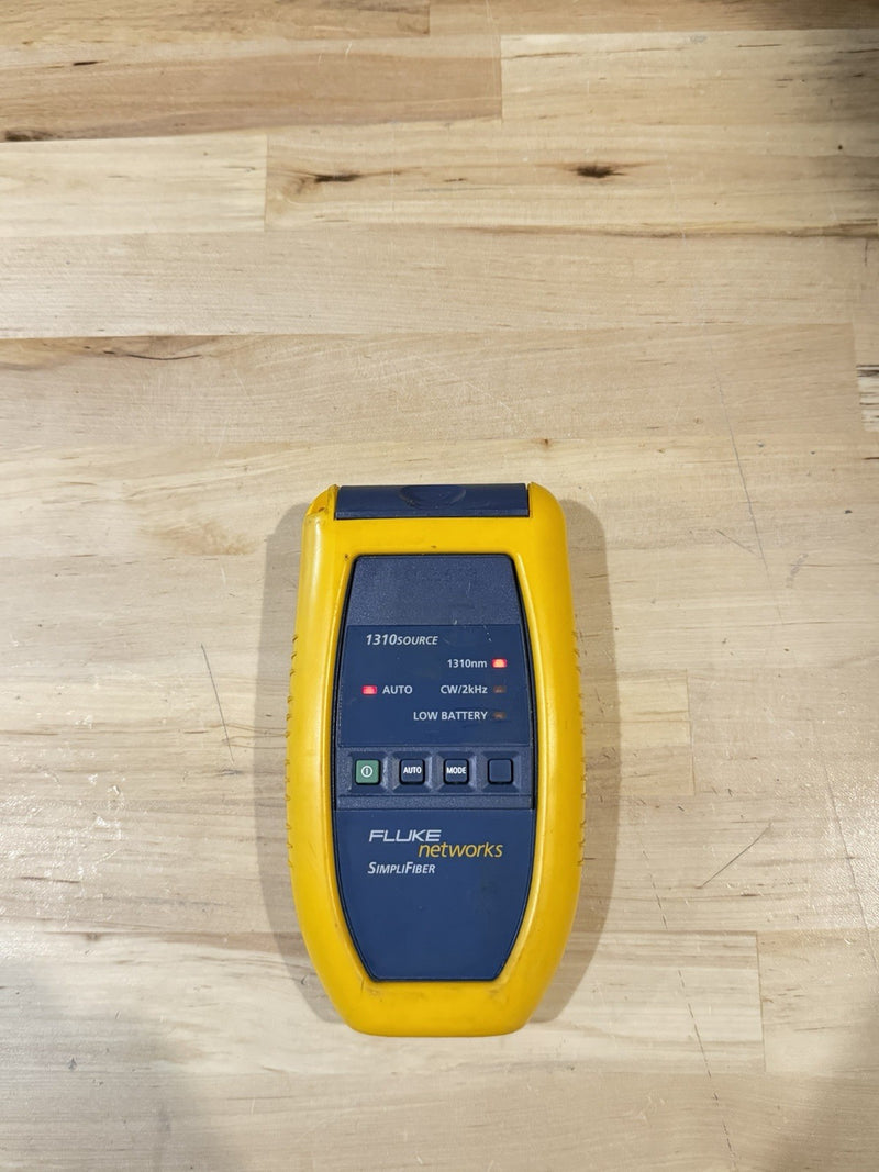 FLUKE 2956-4014 SIMPLIFIBER SOURCE NETWORKS TESTER TESTED