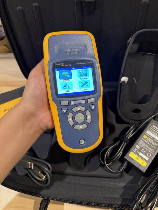 FLUKE NETWORKS LRAT-2000 LINKRUNNER AT-2000 AUTO TESTER - FREE SHIPPING