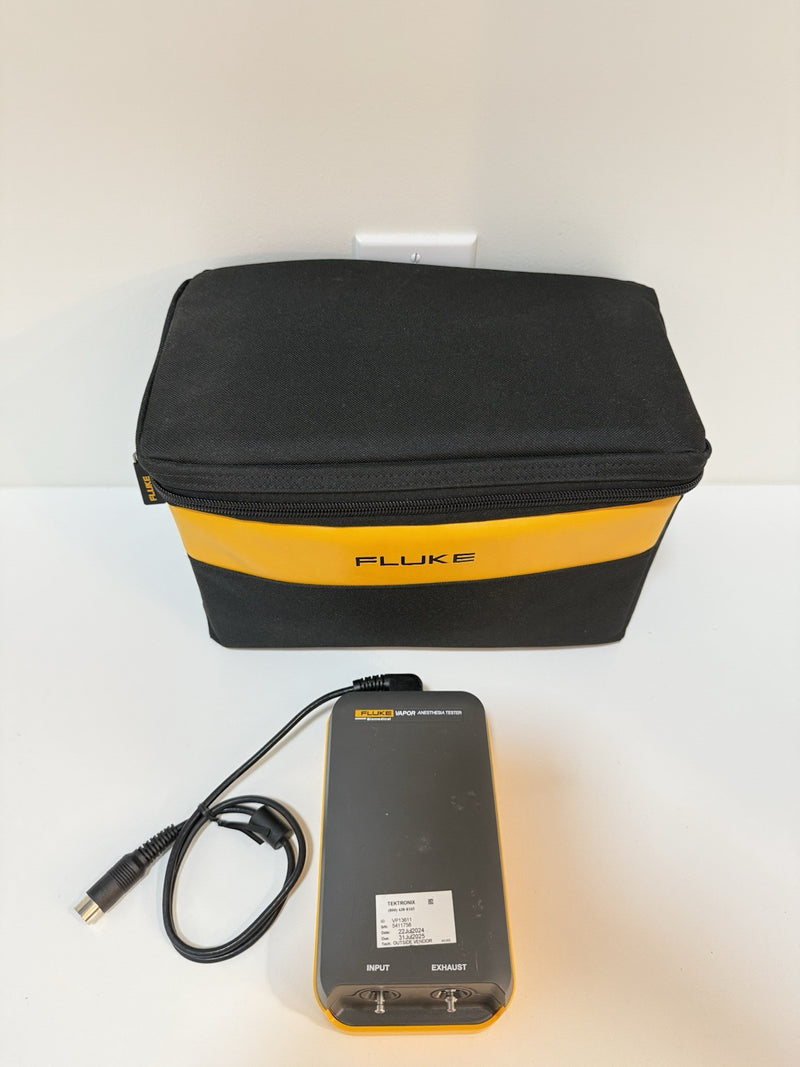 FLUKE BIOMEDICAL VAPOR ANESTHESIA TESTER WITHBAG CALIBRATED 2025 TESTED