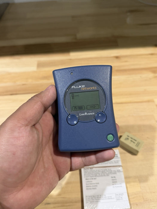 FLUKE NETWORKS LINKRUNNER WITH INTELLITONE 100 PROBE TESTED
