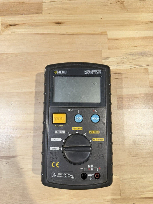 AEMC INSTRUMENTS MODEL 1026 (PARTS ONLY) FOR PARTS