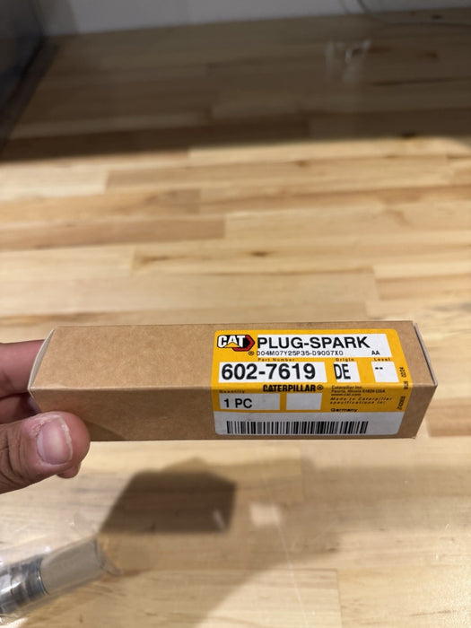 CAT 602-7619 GAS ENGINE IGNITION SPARK PLUG (NEW FACTORY SEALED) - GENUINE OEM