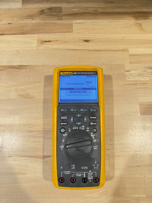 FLUKE 289 TRUE-RMS LOGGING MULTIMETER (PARTS ONLY) FOR PARTS