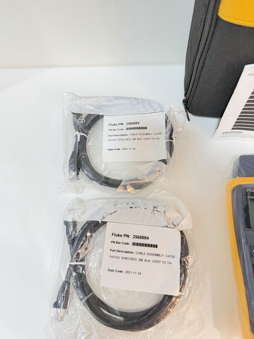 FLUKE NETWORKS CABLE IQ QUALIFICATION TESTER CIQ-100 /NEW SEALED - FREE SHIPPING