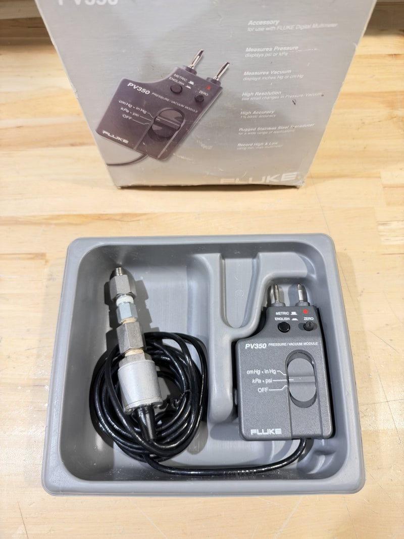 FLUKE PV350 PRESSURE VACUMM TRANSDUCER MODULE - FREE SHIPPING (TESTED)