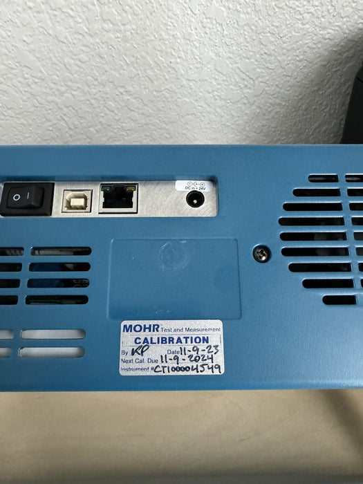 MOHR CT100B TDR CABLE ANALYZER HIGH-RESOLUTION - FREQUENCY/DOMAIN ANALYSIS