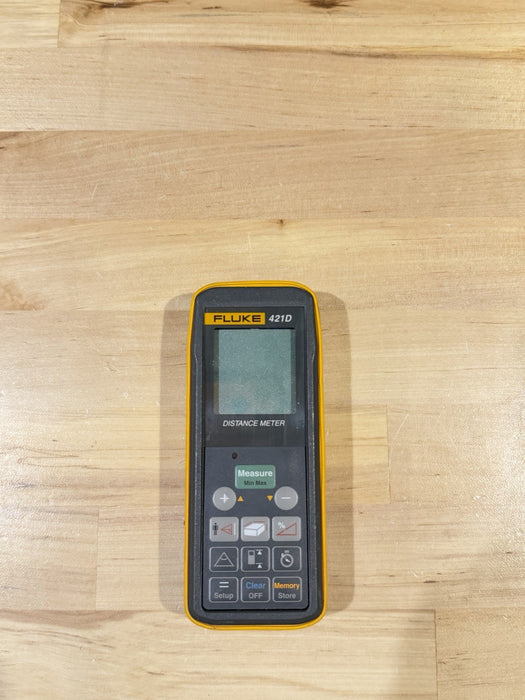 FLUKE 421D LASER DISTANCE METER TESTED