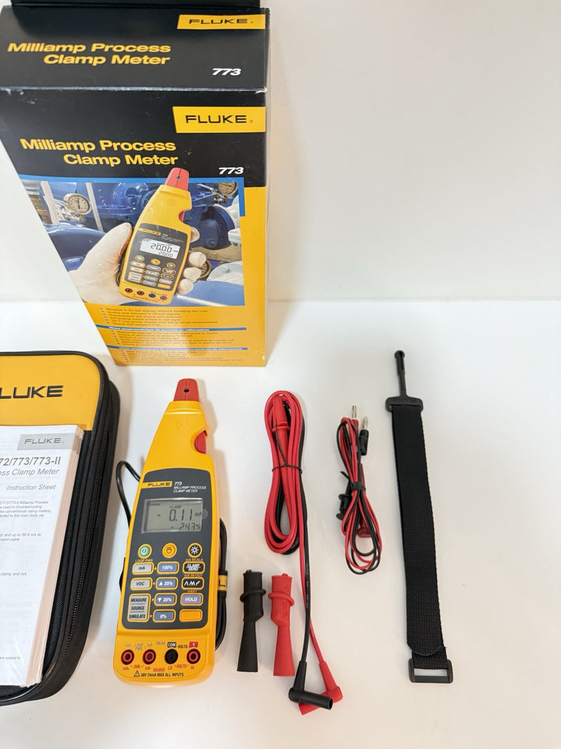 FLUKE 773 MILLIAMP PROCESS CLAMP MFD 2025