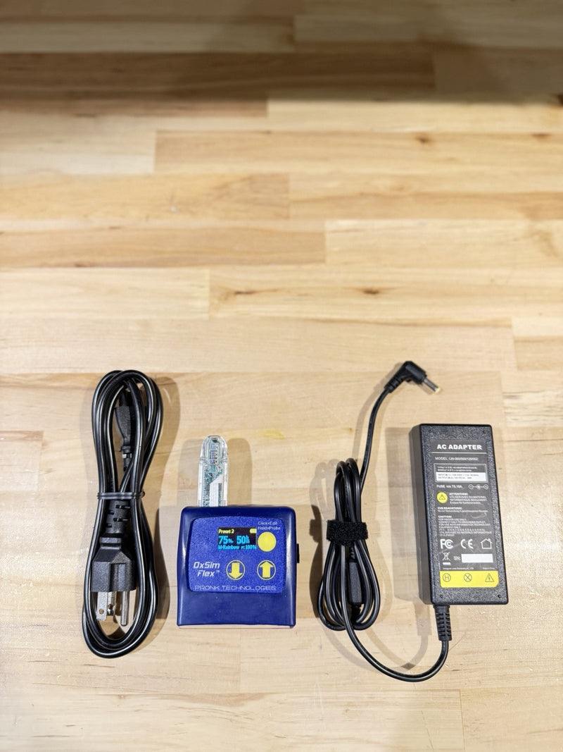 OXSIM FLEX OXIMETER SIMULATOR WITH CHARGER CALIBRATED 2024 TESTED