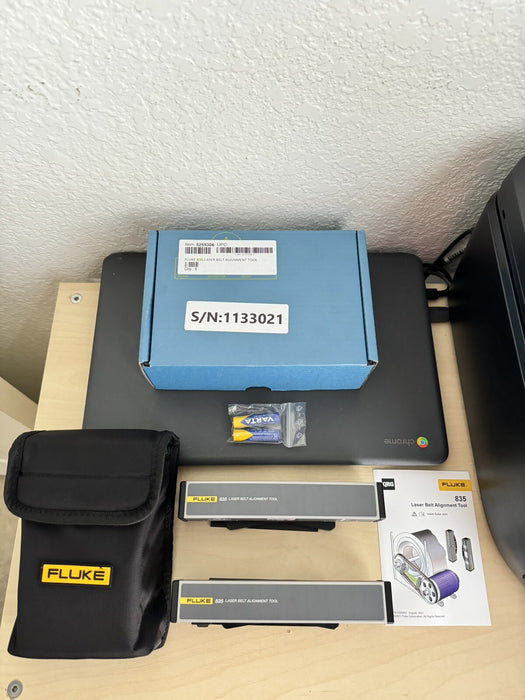 FLUKE 835 LASER BELT ALIGNMENT TOOL WITH CASE