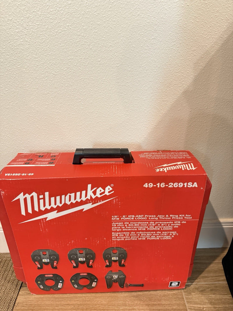 MILWAUKEE 49-16-2691SA 1/2"-2" IPS-ASP PRESS JAW & RING KIT