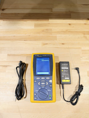 FLUKE NETWORKS DTX-1800 MAINFRAME & W/ CHARGER (PARTS ONLY) FOR PARTS