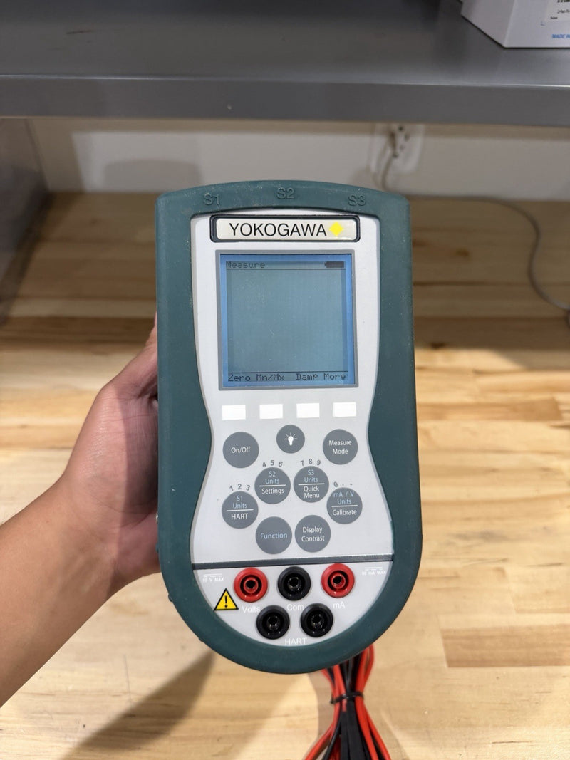 YOKOGAWA MODEL YPC4010 PRESSURE CALIBRATOR WITH LEADS TESTED
