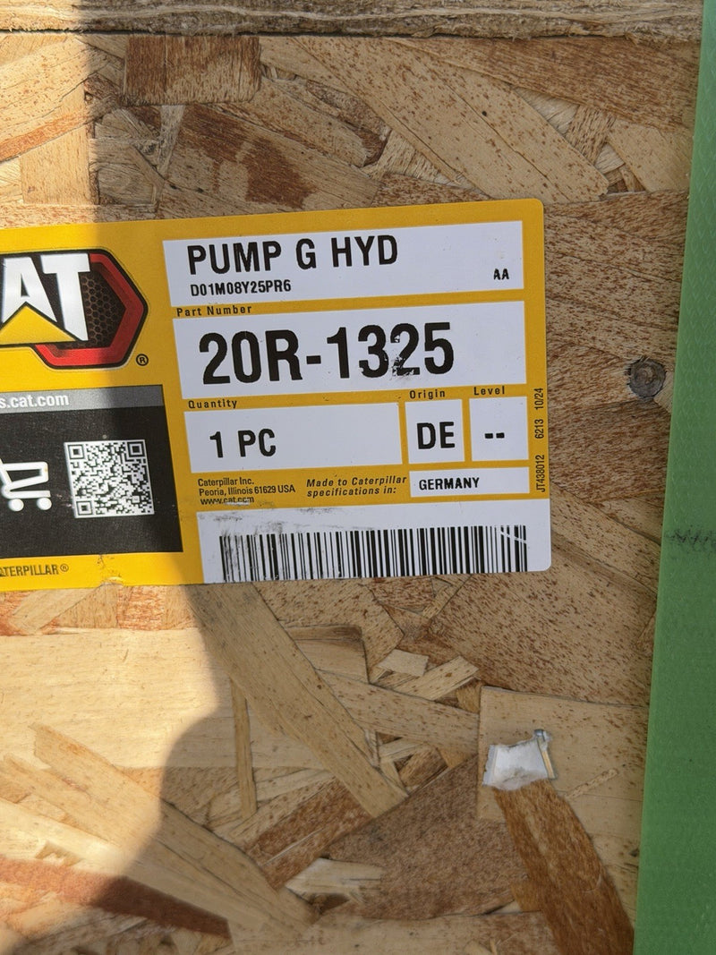 CAT 20R-1325 HYDRAULIC PUMP (NEW FACTORY SEALED) - GENUINE OEM / SHIPS FREE