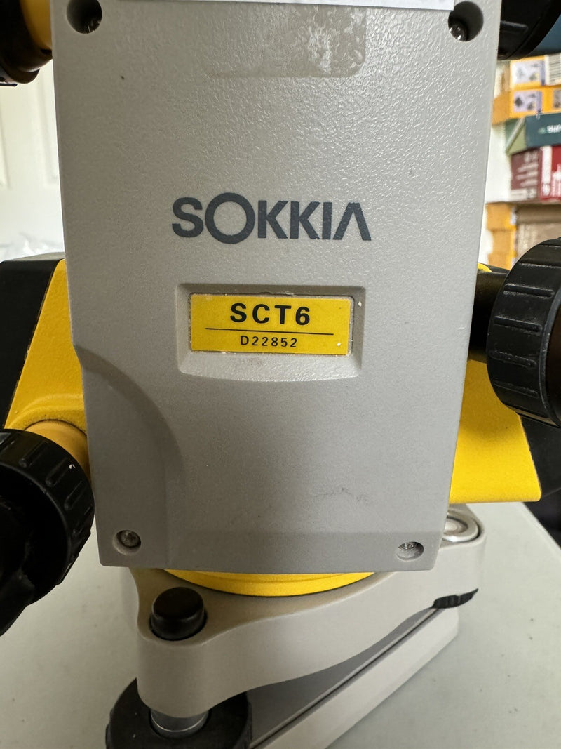 SOKKIA SCT6 TOTAL STATION WITH CASE