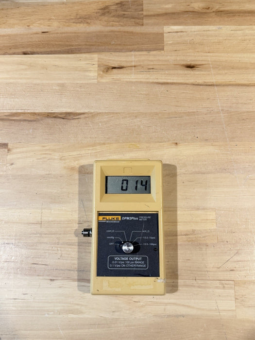 FLUKE BIOMEDICAL DPM2PLUS PRESSURE METER (TESTED) FREE SHIPPING