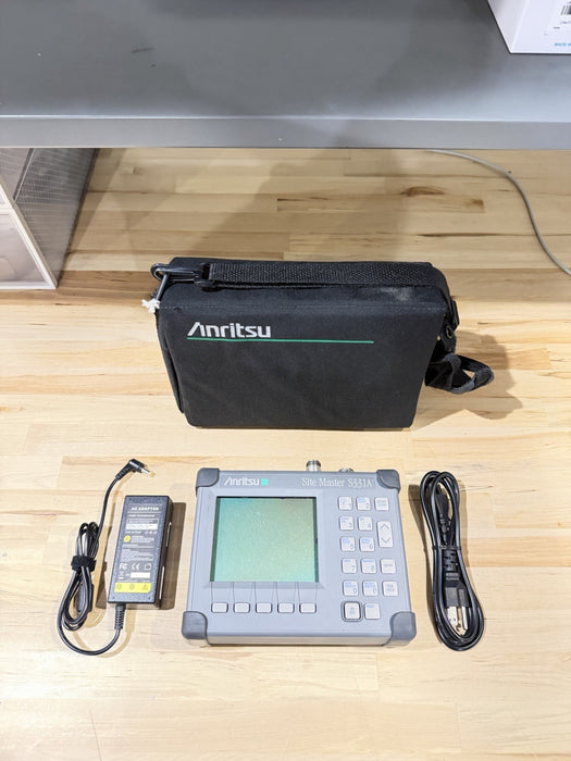 ANRITSU SITE MASTER S331A ANALYZER WITH CHARGER TESTED