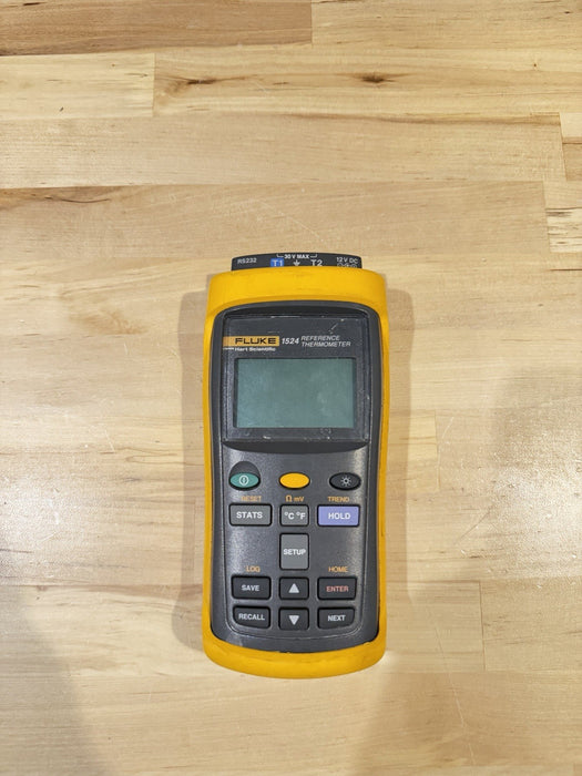 FLUKE 1524 REFERENCE THERMOMETER (PARTS ONLY) FOR PARTS - SHIPS FAST