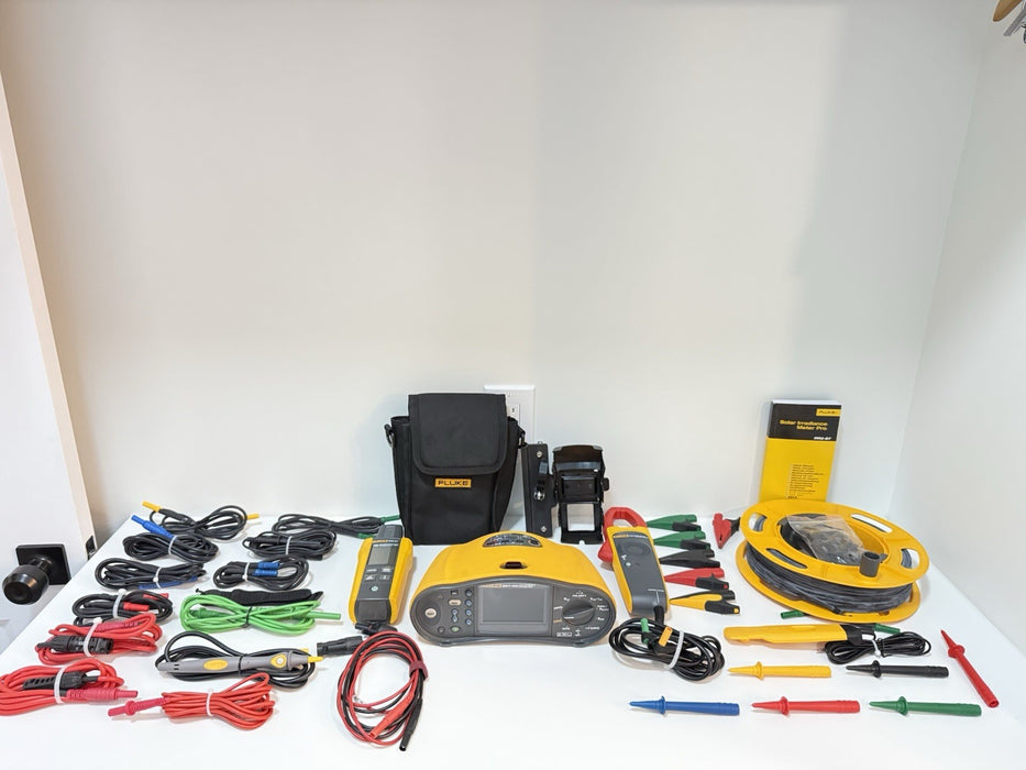 FLUKE SMFT-1000/PRO MULTIFUNCTION PV TESTER & PERFORMANCE ANALYZER TESTED