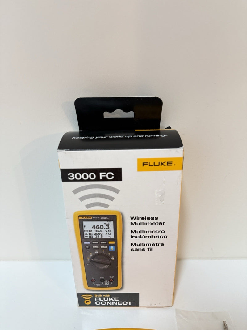 FLUKE 3000 FC WIRELESS DIGITAL MULTIMETER MFD 2025