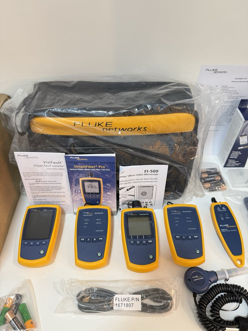 FLUKE NETWORKS FTK1475 POWER METER MULTIMODE KIT MFD 2024