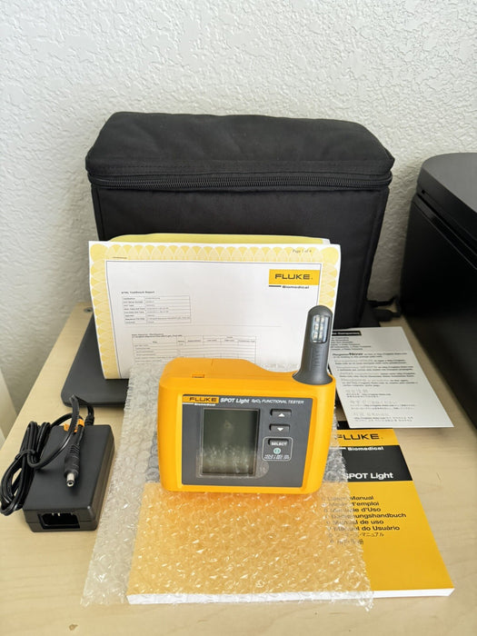 FLUKE BIOMEDICAL SpO2 SPOT Light Vital Sign Functional Tester Simulator / NEW