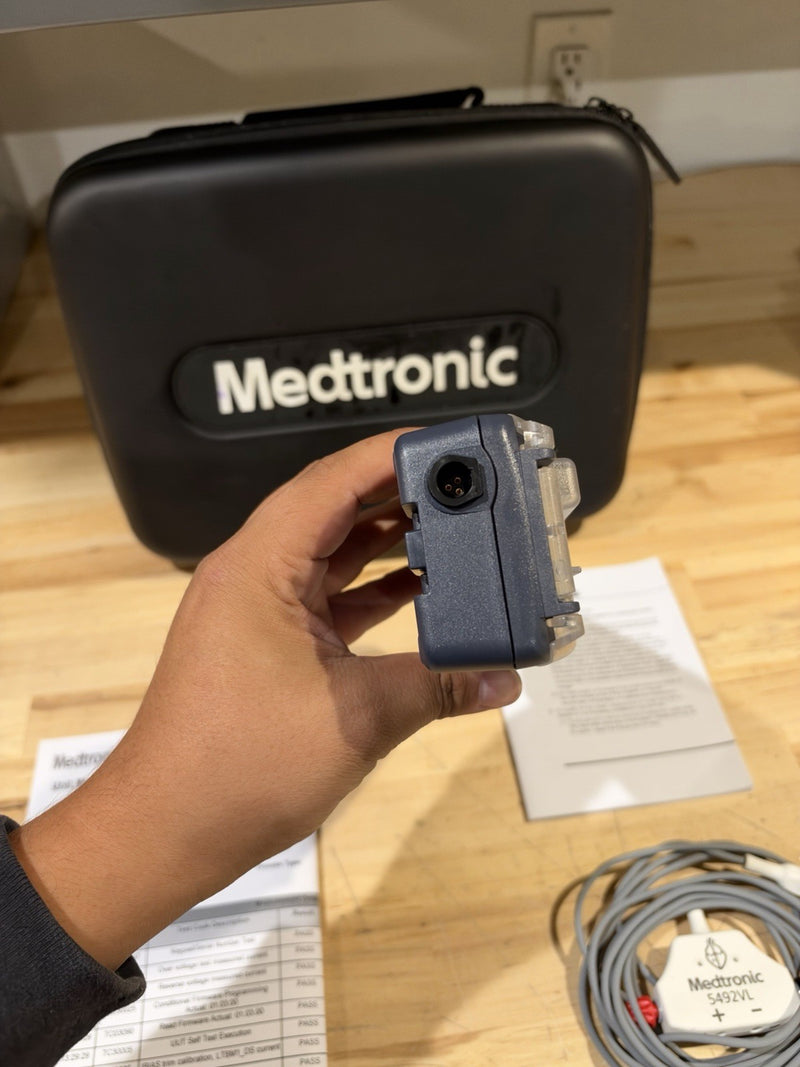 MEDTRONIC 53401 W/ 5492VL PROBE & CASE (TESTED) FREE SHIPPING