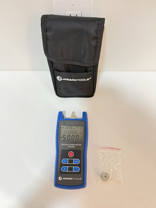 JONARD TOOLS FPM-50A FIBER OPTIC POWER METER NEW