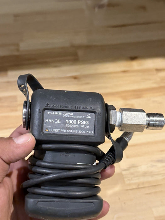 FLUKE 700P08 PRESSURE MODULE 1000PSIG 7000KPA 70 BAR (TESTED) SHIPS FAST