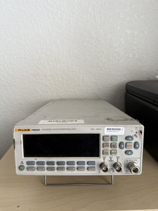 FLUKE PM6690 2.7 GHZ FREQUENCY COUNTER/TIMER ANALYZER