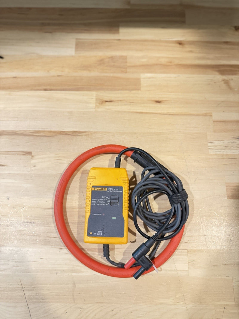 FLUKE I2000 IFLEX AC CURRENT PROBE TESTED