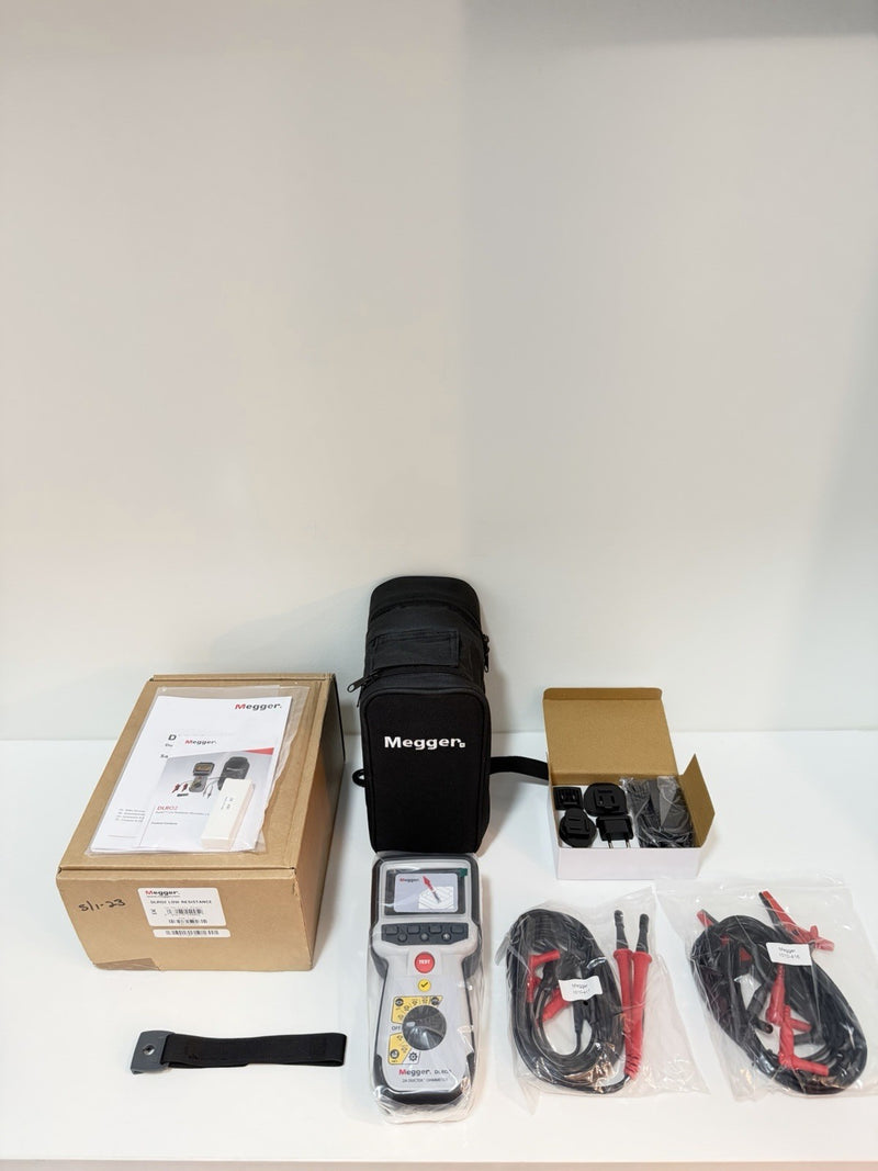 MEGGER DLRO2 2A DUCTER OHMETER (NEW FACTORY SEALED) FREE SHIPPING/ SHIPS FAST