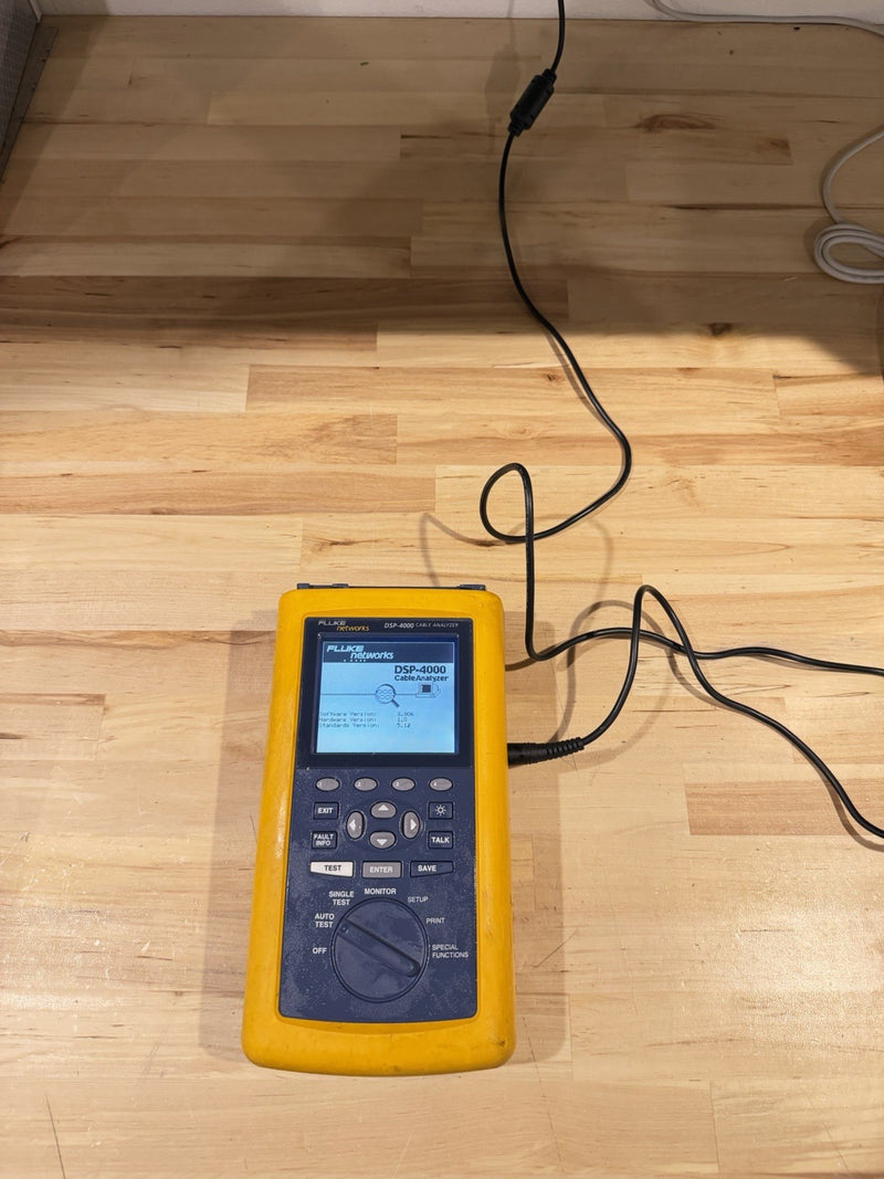 FLUKE NETWORKS DSP-4000 CABLE ANALYZER (MAINFRAME ONLY) SHIPS FAST