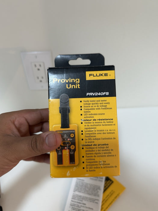 FLUKE PRV240FS PROVING UNIT & MAGNETIC HANGING STRAP (NEW FACTORY SEALED) NEW