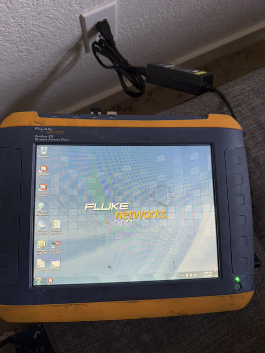 FLUKE NETWORKS OPTIVIEW XG NETWORK ANALYZER TABLET