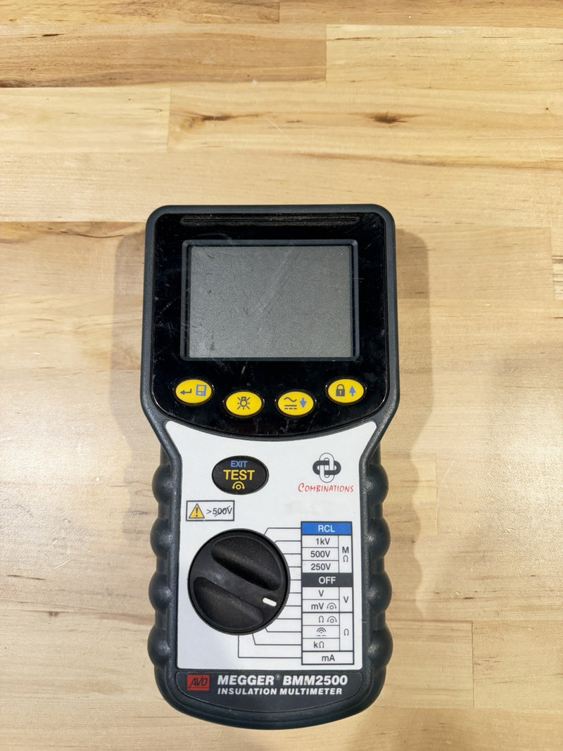 MEGGER BMM2500 INSULATION MULTIMETER FOR PARTS