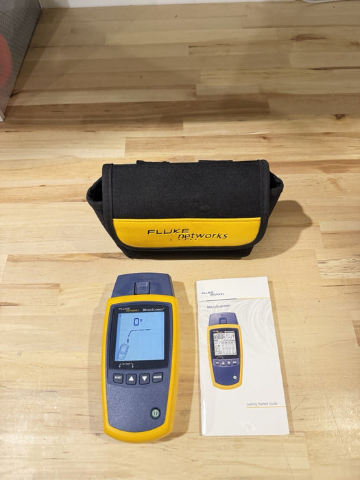 FLUKE NETWORKS MICROSCANNER 2 CABLE VERIFIER TESTED