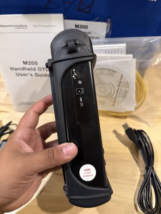 AFL NOYES M200 OTDR SM 1310/1550 W/ ACCESSORIES- PARTS ONLY (FOR PARTS)