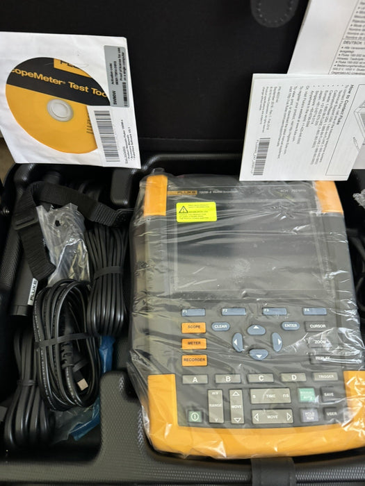 FLUKE 190M-4 4 CHANNEL 200 MHZ MEDICAL SCOPEMETER / NEW SEALED