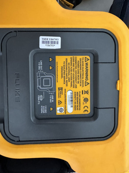 FLUKE BIO MEDICAL ESA609 ELECTRICAL SAFETY ANALYZER PORTABLE METER