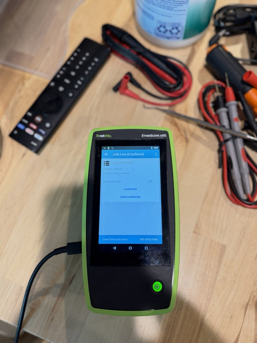 NETALLY ETHERSCOPE NXG EXG 200 TESTER W/ CHARGER - FREE SHIPPING
