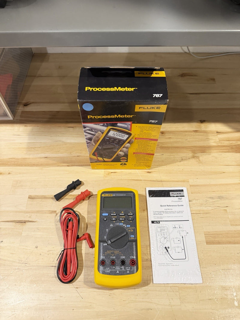 FLUKE 787 PROCESSMETER SHIPS FAST - FREE SHIPPING (NEW)