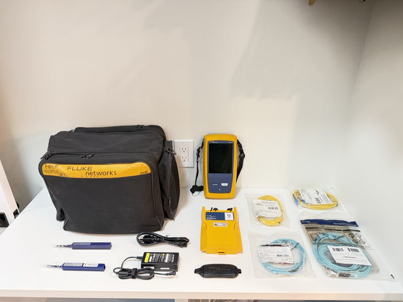 FLUKE NETWORKS OFP2-100-QI OPTIFIBER PRO QUAD OTDR V2 KIT CALIBRATED 2025