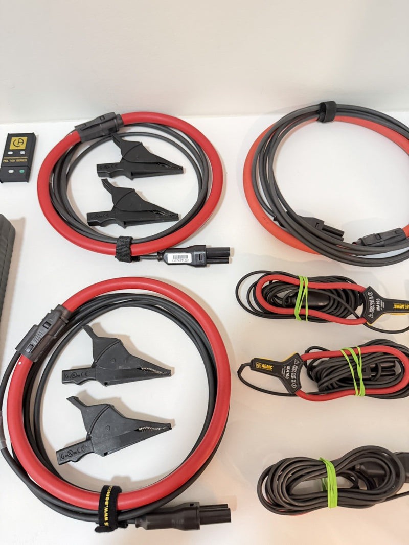 AEMC PEL 102 POWER &ENERGY LOGGER WITH PROBES & EXTRA ACCESSORIESCALIBRATED 2026