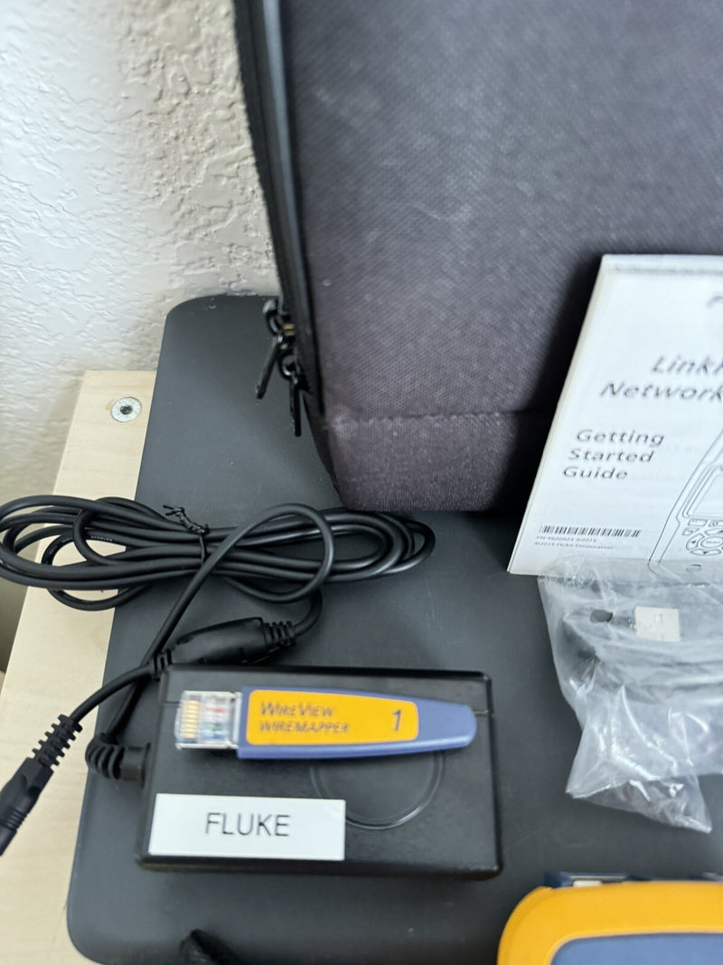 FLUKE NETWORKS LRAT-2000 LINKRUNNER AT-2000 KIT WITH PROBE & TONER