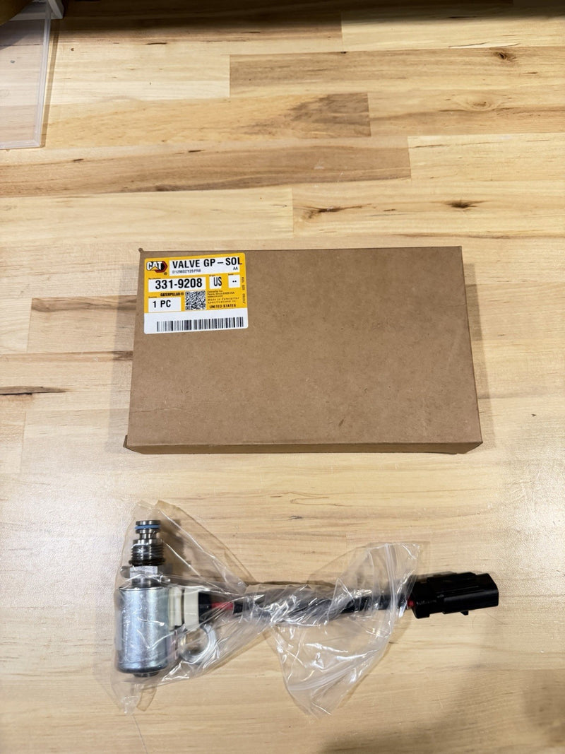 CAT 331-9208 12 VOLT FUEL CONTROL SOLENOID VALVE